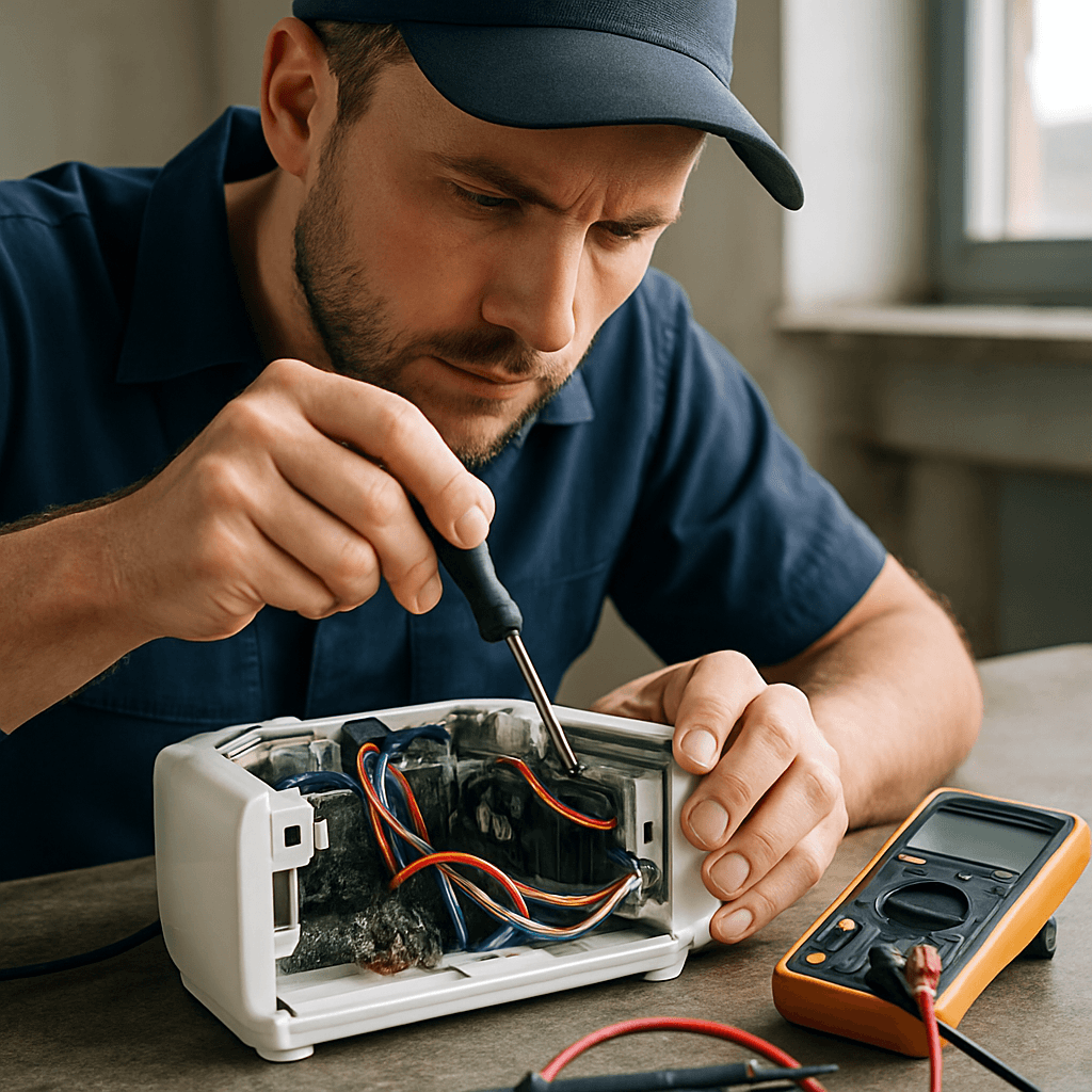Elektrogeräte-Reparatur